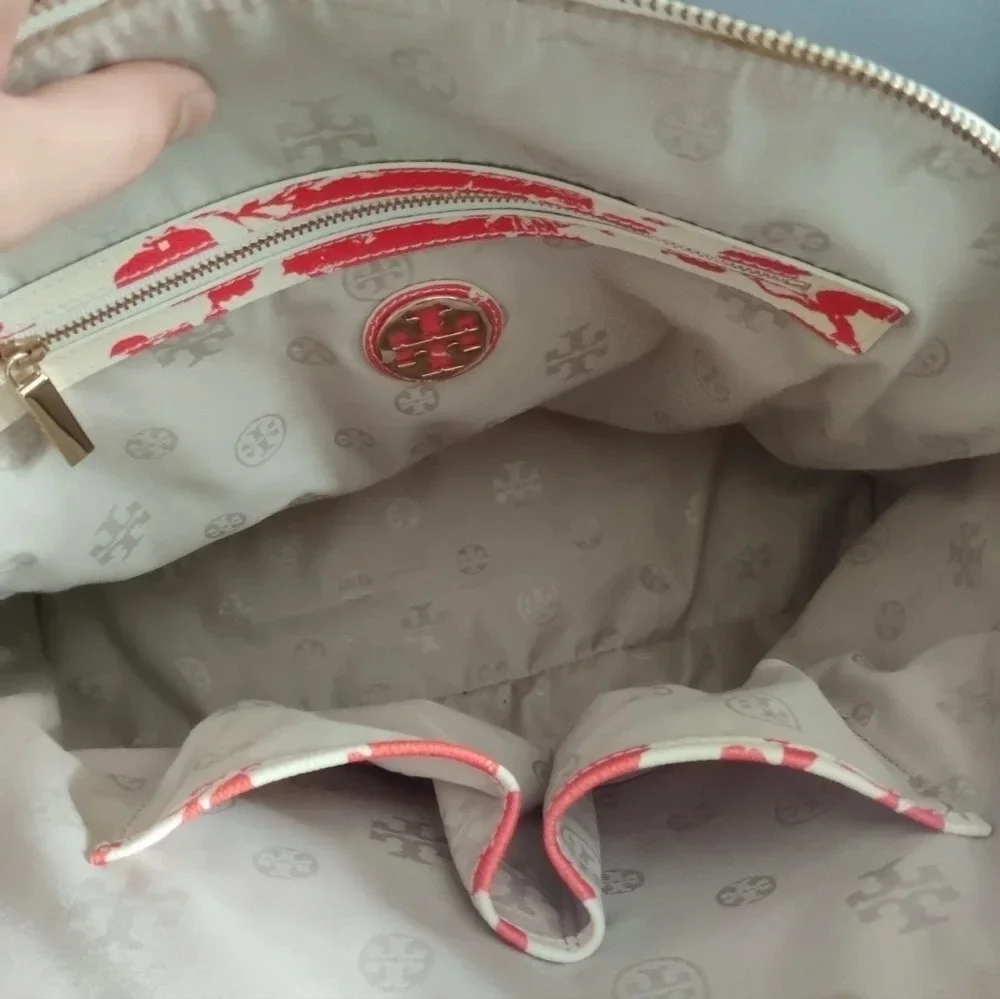 Tory Burch Floral Printed Robinson Dome Satchel